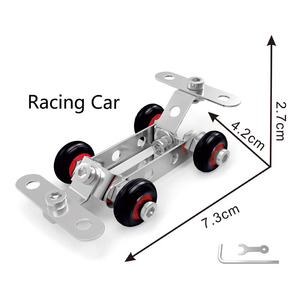 <span class=keywords><strong>Rompecabezas</strong></span> 3D <span class=keywords><strong>de</strong></span> <span class=keywords><strong>Metal</strong></span> creativo, juguete DIY para niños, Kit educativo <span class=keywords><strong>de</strong></span> construcción <span class=keywords><strong>de</strong></span> tallo, juguetes 2023 para niños, regalo - Product Image 5