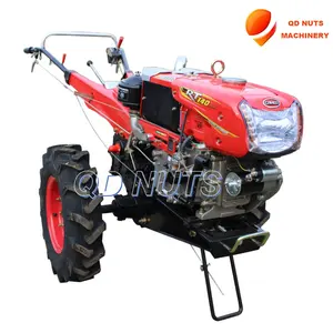high quality kubota walking behind with rotary tiller disc plough motocultor power tiller micro tractor