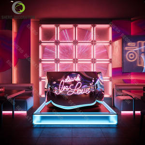 Aménagement intérieur de bar commercial et de boîte de nuit, mobilier de boîte de nuit sur mesure, ensemble de mobilier de bar de luxe pour boîte de nuit à vendre - Product Image 4