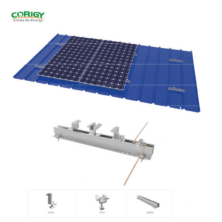 Corigy Metal Roof Solar Mount System for Solar Mounting System 120mm ...
