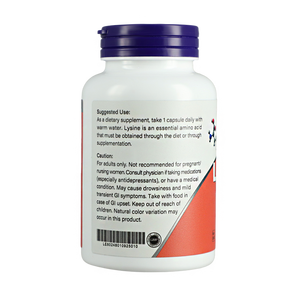 Supplément de L-Lysine Organique Extraits de Plantes 200 Capsules Veg Soutient la Fonction de la Santé des Cellules Immunitaires pour Hommes et Femmes - Product Image 6