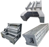 Pièces de fonderie en fonte gris sur mesure, boîtier de réducteur moulé dans le sable pour usage intensif, HT250 HT200, en fonte ductile