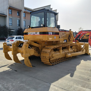 Bulldozer d'occasion CAT D7G bien entretenu, lame de 4,2 m³, direction flexible, pour la rénovation de routes urbaines - Product Image 5