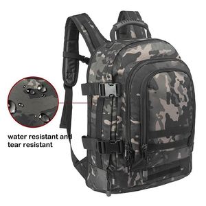 Mochila de asalto táctico de nailon al por mayor, gran capacidad, logotipo personalizado, BSCI, muestra gratuita, cierre de cremallera, forro de poliéster, venta al por mayor - Product Image 4