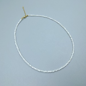 Collane Mini con Perline di Cristallo Naturale Tagliato 2-3mm per <span class=keywords><strong>Uomo</strong></span> e Donna, Regali Romantici, Vendita all'Ingrosso - Product Image 6