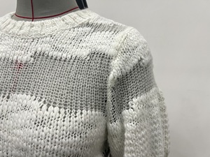 <span class=keywords><strong>Britney</strong></span> – Pull tricoté plat personnalisé pour femme, OEM & ODM, à manches longues, vêtements pour femme, pull en maille moelleuse - Product Image 5