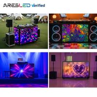 Écran LED de taille personnalisée P1.8 P2.5, table de DJ flexible, portable, pour l'intérieur, écran LED pour la réception, les expositions et la vente au détail