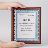 Plaques murales en bois populaires avec crochets, plaques en bois pour gravure, autocollants métalliques, plaques nominatives, récompenses en bronze, or et argent