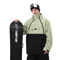 Veste de ski imperméable, respirante et coupe-vent pour femmes et hommes, 100% polyester, chaude, pour usage extérieur en hiver - Bestseller transfrontalier