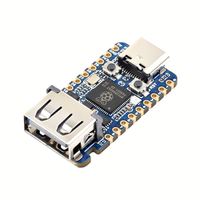 RP2350-USB-A Waveshare USB Mini Development Board Berbasis Raspberry Pi Mikrokontroler Dual-core Dual-architecture 150MHZ