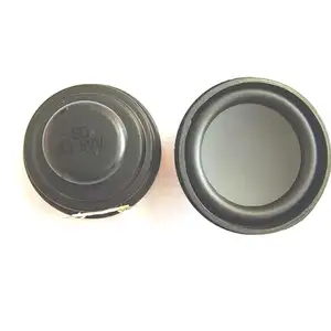 45 Degree Inner Ring Magnetic PU Basin Black Fog Cap 4E 5W Circular Active Speaker With Waterproof Driver 40mm Iron Material