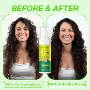 <span class=keywords><strong>Mousse</strong></span> coiffante à l'huile d'<span class=keywords><strong>olive</strong></span> sous marque privée, faible MOQ, 7 OZ, pour perruques ou tissages bouclés - Product Image 2