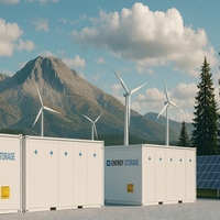 Kabinet Tegangan Tinggi Baterai LiFePO4 64kWh 80kWh 96kWh 112kWh 128kWh 145kWh Sistem Penyimpanan Energi C&I untuk Pembangkit Listrik Tenaga Surya