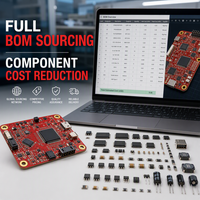 Service de prototypage rapide de circuits imprimés rouges (PCB) et de montage PCBA, qualité garantie à 100 %, assemblage SMT clé en main pour applications automobiles et industrielles
