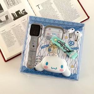 Écouteurs sans fil TWS-S19 intra-auriculaires avec porte-clés figurine d'action personnage anime mignon et montre LED, ensemble en PVC, porte-clés unisexe - Product Image 3