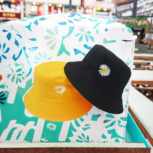 หมวกฤดูร้อนของผู้หญิ<span class=keywords><strong>ง</strong></span><span class=keywords><strong>2021</strong></span>มีถั<span class=keywords><strong>ง</strong></span>พิมพ์ลายดอกเดซี่ผ้าฝ้ายหมวกชาวประม<span class=keywords><strong>ง</strong></span>ใส่กลับได้หมวกกันแดดชายหาดน่ารัก - Product Image 2