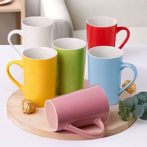 Envío Gratis, Prensa Térmica para Tazas, Tazas de Cerámica Nórdicas Pequeñas a Bajo Precio, Taza Individual con Letras Divertidas - Product Image 3