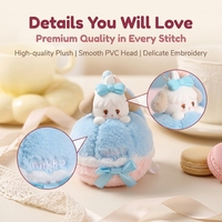 Figurine hybride en PVC de créateur Mikko, série Thé d'après-midi sucré, boîte mystère, peluche parfumée, jouet artistique, collection Kawaii pour bureau, poupée douce