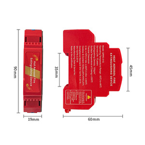 Dispositivo Extintor <span class=keywords><strong>de</strong></span> Incendios por Aerosol con Sensor <span class=keywords><strong>de</strong></span> Calor Automático para Gabinetes Eléctricos y Salas <span class=keywords><strong>de</strong></span> Servidores - Product Image 5