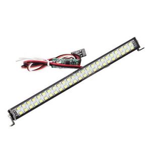 EParthub 1/10 Barra de luces de coche de escalada simulada Wrangler luz de techo foco de doble fila SCX10 D90 reflector - Product Image 1
