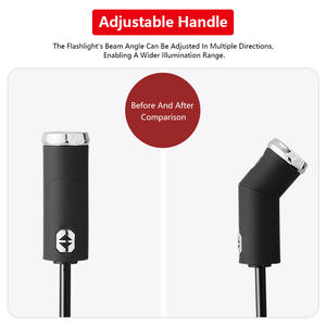 <span class=keywords><strong>Parapluie</strong></span> d'affaires personnalisé avec logo, protection solaire <span class=keywords><strong>automatique</strong></span>, double usage soleil et pluie, avec lampe torche LED - Product Image 6