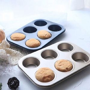 토스트 상자 빵 통 트레이 베이커 비 스틱 케이크 조각 용접 알루미늄 도매 파이 서버 10 인치 피자 팬 - Product Image 6