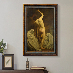 Pintura al óleo de mujer desnuda sexy, pintura al óleo desnuda femenina, pintura al óleo de cuerpo de señora sexy decoración del hogar arte - Product Image 6