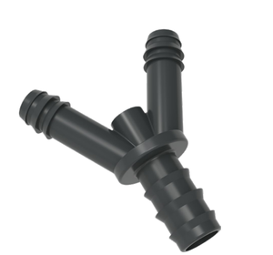 DaringFish Raccord fileté ABS en Y à 4 <span class=keywords><strong>voies</strong></span> 16 mm x 1/2"-<span class=keywords><strong>3</strong></span>/4" M, <span class=keywords><strong>Diviseur</strong></span> d'irrigation pour ferme, verger et jardin - Product Image 2