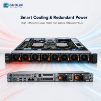 Serveur en rack Dell PowerEdge R6725 1U, double processeur AMD EPYC 9005 Series, 6 To DDR5, 3x PCIe Gen5, double OCP, serveur de calcul haute densité
