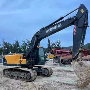Excavatrice sur chenilles Hyundai d'occasion, 80% neuve, Hyundai 215VS, faible nombre d'heures, d'occasion, Corée, prix bas, bon état, à vendre - Product Image 2