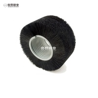 Brosses de nettoyage industrielles en nylon, poils synthétiques, cylindre industriel, rond, rouleau industriel, brosses de nettoyage en nylon circulaires
