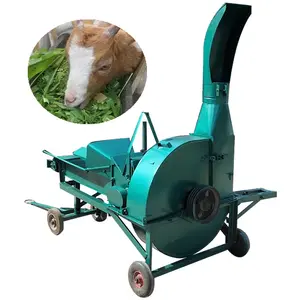 Venda quente moinho de disco de milho moedor de milho máquina moinho de grama triturador de palha fardo fresadora para alimentação animal gado