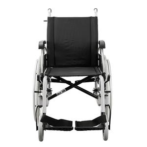 Silla <span class=keywords><strong>de</strong></span> Ruedas Manual <span class=keywords><strong>de</strong></span> Aluminio Jumao Nueva con Tubo <span class=keywords><strong>de</strong></span> Manillar y Reposabrazos Ajustables en Altura - Product Image 5