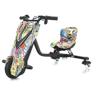 Kart électrique à 3 roues 36V pour enfants, <span class=keywords><strong>tricycle</strong></span> à batterie, trottinette électrique, voiture jouet, jouets de fête - Product Image 2