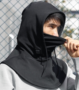 Cagoule chauffante polaire intégrale pour l'équitation en hiver en extérieur - Product Image 3