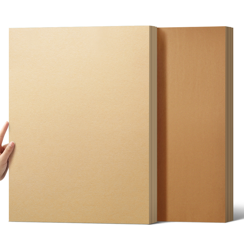 Wholesale 80gsm 120gsm Recycled Kraft Paper Sheets A1 A0 Custom Uncoated Hard Brown Cardboard Wrapping Paper for Packing