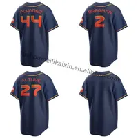 Tops  New Womens 27 Altuve Connect Space City Replica Jersey Size