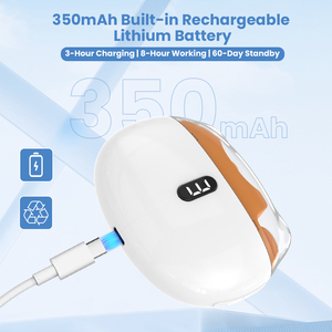 <span class=keywords><strong>Coupe</strong></span>-ongles électrique 3-en-1 avec lumière, rechargeable, pour bébés, filles et seniors - Product Image 3