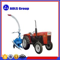 Mini machine de récolte d'ensilage de maïs pour cultiver la tête de moissonneuse de fourrage de foin de feuille de thé et d'ail