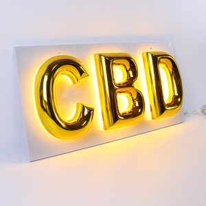 Lettres lumineuses pour enseignes murales, éclairées à l'avant et à l'arrière, avec LED - Product Image 4
