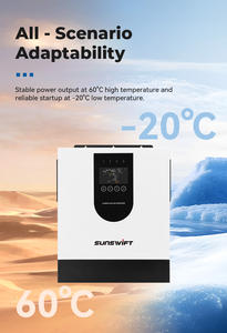 Onduleur solaire <span class=keywords><strong>hybride</strong></span> 12KW 48V à onde sinusoïdale pure MPPT 100V monophasé AC, solution énergétique domestique avec 10% de réduction, offre spéciale en Ukraine - Product Image 6