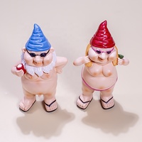 Mini gnomes personnalisés, nains, fées, drôles, miniatures, sexy, nus, gnome de douche, gnome nu