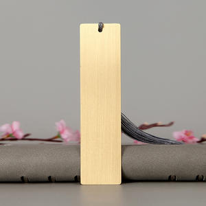 Marcapáginas promocionales al por mayor, marca de libro de sublimación de latón, logotipo de letra en blanco, marcador Meta personalizado, acero inoxidable, deportes, Europa - Product Image 4