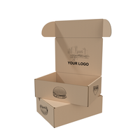 Caja de Cartón Plegable Personalizada para Hamburguesas, Caja de Papel para Hamburguesas Ecológica de Grado Alimenticio