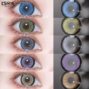 Lentilles de contact en gros effet diamant scintillant – 5 teintes populaires : <span class=keywords><strong>marron</strong></span>, vert, gris, violet, <span class=keywords><strong>bleu</strong></span> – Agrandissement naturel – OEM - Product Image 6