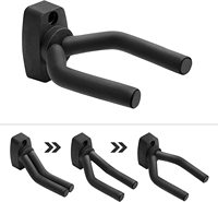 Support mural réglable pour guitare, noir, support mural général, accessoires pour guitare, support pour instrument de musique, support pour guitare