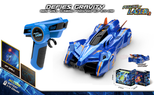 2024 Trẻ Em Mới Tường Leo Núi RC Xe 2.4G Tia <span class=keywords><strong>Laser</strong></span> Hồng Ngoại Đuổi Theo Ánh Sáng 4-Kênh Kim Loại Sẵn Sàng Để Đi Phun Đồ Chơi - Product Image 3