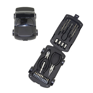 Juego de Herramientas Manuales Automotrices Ecológicas de Acero con Forma de Coche 22 en 1 con Estuche Rígido, Juego de Regalo Promocional OEM - Product Image 2