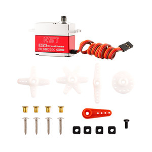 เซอร์โวไร้แปรงถ่าน KST BLS805X DC6.0-8.4V 7.5Kgf.cm 0.039 วินาที  ตัวเรือนอะลูมิเนียมอัลลอยด์  เกียร์โลหะ  รุ่น 550-700  ขายดี - Product Image 6