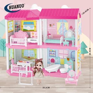 <span class=keywords><strong>Casa</strong></span> <span class=keywords><strong>de</strong></span> muñecas <span class=keywords><strong>de</strong></span> plástico <span class=keywords><strong>para</strong></span> niños, 89 piezas, <span class=keywords><strong>casa</strong></span> <span class=keywords><strong>de</strong></span> campo montada, muebles <span class=keywords><strong>de</strong></span> construcción, juguetes <span class=keywords><strong>para</strong></span> <span class=keywords><strong>niñas</strong></span> - Product Image 1
